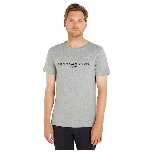 Tommy Hilfiger Herr T-shirt Grå, L