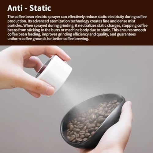Botella de spray de café mini atomizador recargable de acero inoxidable 8
