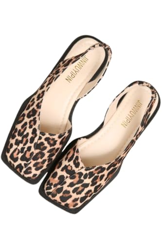 Women's Fashion Square Toe Pumps - Chunky Heel All-Season Comfort Shoes, Stylish Everyday Wear for Work & Social Events