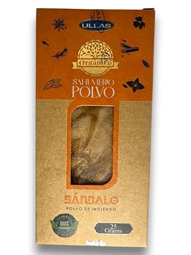 Incienso en Polvo Sándalo ULLAS - 25 Gramos - HOSTENATURA | Ya disponible en tu tienda friki favorita! En mundofriki.es!