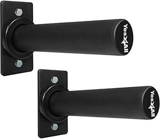 Yes4All LCUR 20 Zoll hölzerne Parallettes Bars/Push Up Bars für Parallettes Calisthenics Übungen und Oberkörper Krafttraining (Paar)