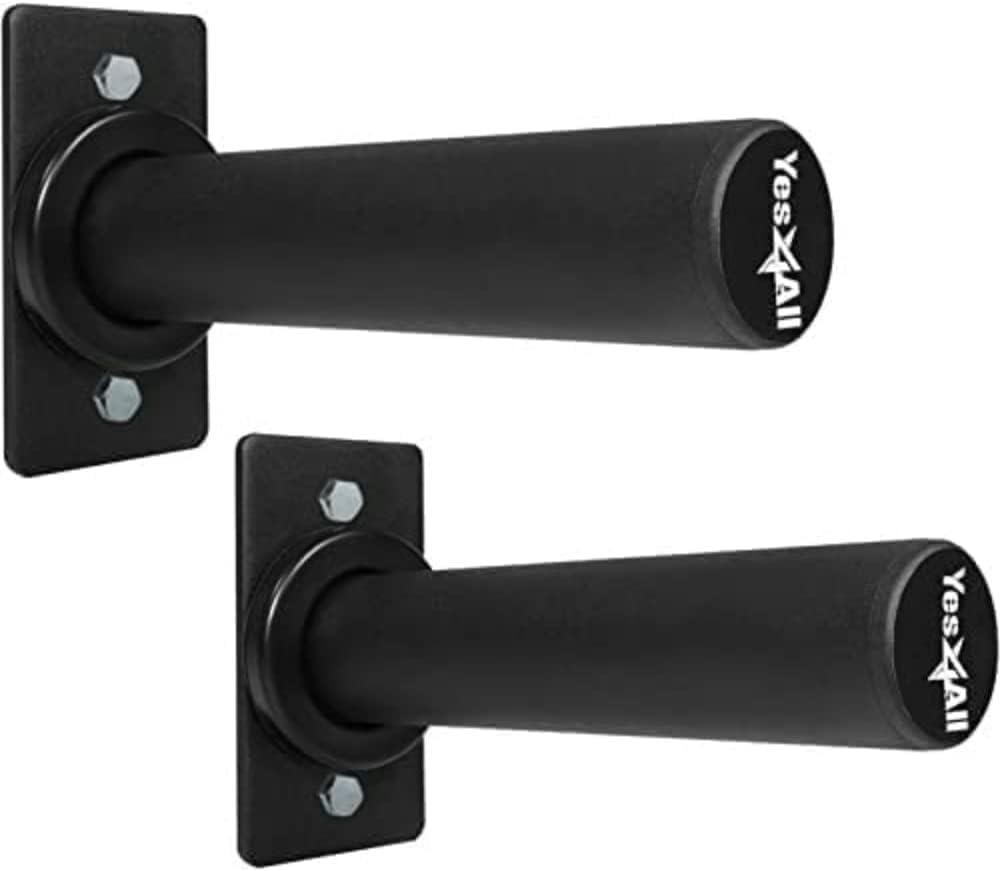 Yes4All LCUR 20 Zoll hölzerne Parallettes Bars/Push Up Bars für Parallettes Calisthenics Übungen und Oberkörper Krafttraining (Paar)