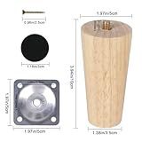 Zoom IMG-1 coewur 6 pezzi piedini per Zoom IMG-1 coewur 6 pezzi piedini per