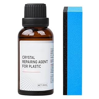 Back to Black Trim Restorer with Sponge,Car Plastic Revitalizing Coating Agent,Car Plastic Restorer Black,Plastics Parts Refurbish Agent,Crystal Coating Plastics Restoration,Prevents Drying Aging