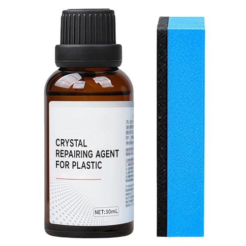 Back to Black Trim Restorer with Sponge Car Plastic Revitalizing Coating Agent Car Plastic Restorer Black Plastics Parts Refurbish Agent Crystal Coating Plastics Restoration Prevents Drying Aging