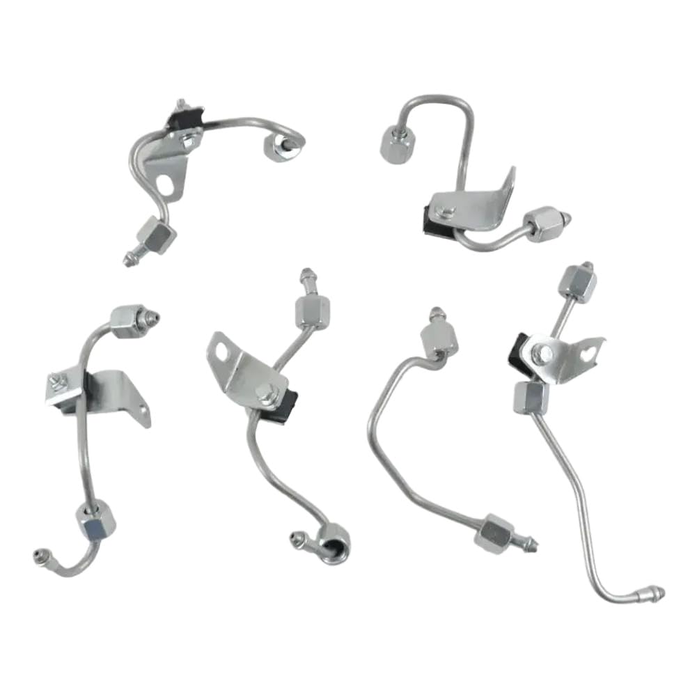 Taxcgkxbr Onecolor Set Of 6 Fuel Injector Lines Compatible With Ram 5.9L 2003-2009 Ap01 5086871Aa 5086872Ab 5086873Ab