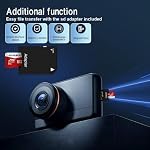 512GB Micro SD Card with Adapter, TF Card Full HD, ALLINLUCKY Fast Speed Memory Card for Dash Cam/Tablet/Storage Phone/Camera/PC