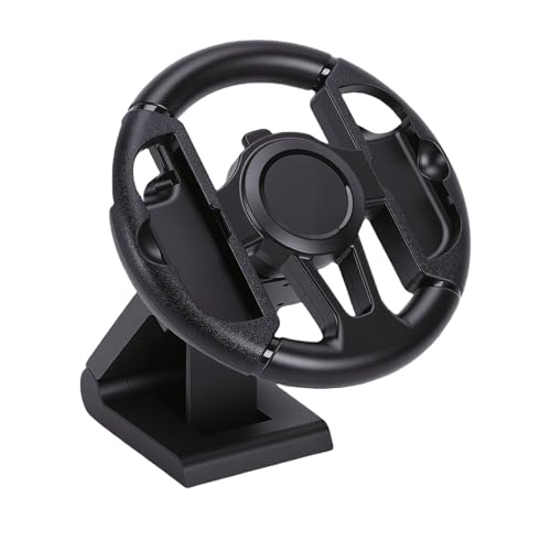Volante de carreras para mando con soporte de mesa ajustable ideal para jugar en el escritorio