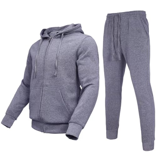 AKsit Mens Sweatsuits 2 Piece Tracksuit Sets Casual Jogging Sweat Suits