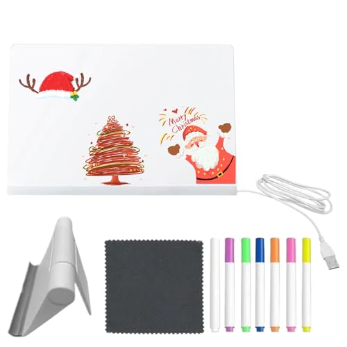 Ardoise lumineuse et planche à dessin acrylique éclairée pour ado et enfant