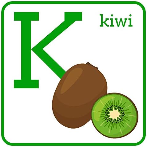Un K 5 Ace letter k kiwi |Kids Room Posters|Poster for Play Schools|Learning ...