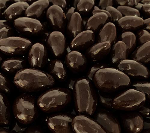 Funtasty Gourmet Dark Chocolate Covered Almonds Candy, Roasted Almonds Candy, Bulk Pack, 2 Lbs