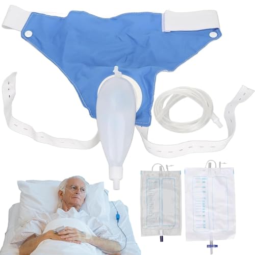 Colector de para hombres, recolector de masculino, productos de cuidado personal, dispositivo de drenaje urinario a prueba de fugas para pacientes postrados en cama, ancianos