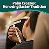 Concordia Supply Palm Crosses - 7" x 4.5" Dried, Hand Held Cross Made with Palm Leaves for Easter Sunday, Children's Ministry, & Other Church Events - Traditional Prayer Keepsake (Large, Pack of 50) #3