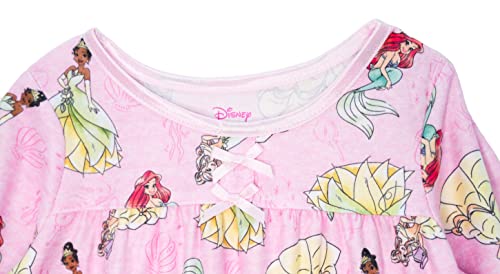 Disney Princesses Girls' Granny Nightgown Pajama, Princess Trinity3