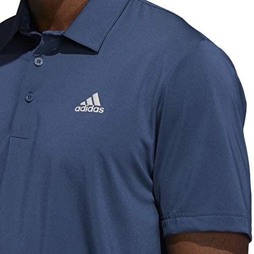 adidas Golf Mens Ultimate365 Solid LC Polo Shirt - Crew Navy - L - Image 3