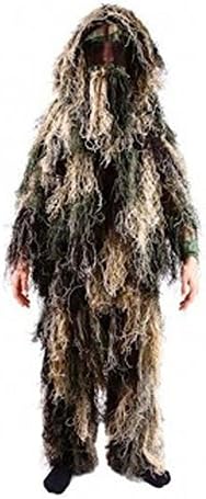 Kids Army Camouflage Netting Ghillie Suit
