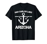 SAN CARLOS LAKE ARIZONA Funny Fishing Camping Summer Gift Men Women Kids T-Shirt
