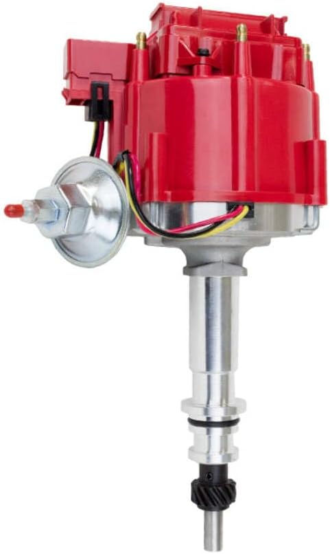 Top Street Performance HEI Distributor for Ford 170-250 L6 Inline 6 - Red