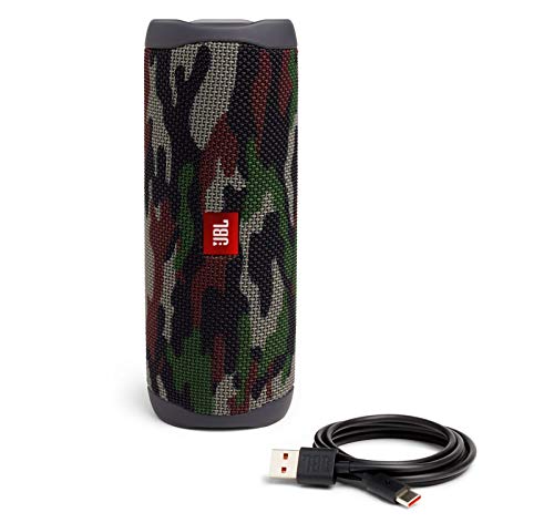 Image of JBL FLIP 5 Waterproof Portable Bluetooth Speaker - Squad (Renewed)