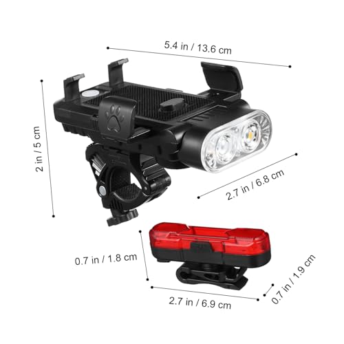 Éclairage rechargeable LED avec phare et feux de nuit pour la conduite - 2