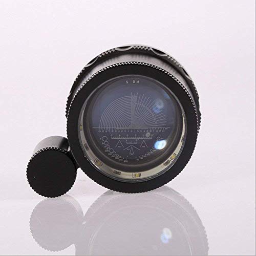 Mini loupe 10X HD LED avec cylindre d'échelle pour identification de bijoux et examen textile