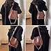 VTYFRY Crossbody Bags Purse for Women Trendy Vintage Travel Shoulder Bucket Bag Handbag Large Capacity Fashion Casual Outdoor (Brown)