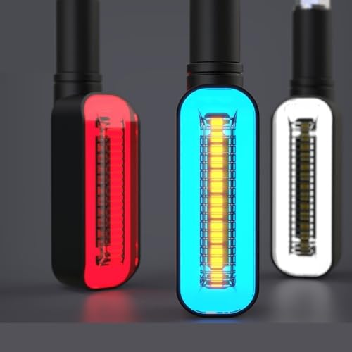 Clignotants moto feux de circulation universels LED avertissement eau - 3