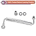 ZONFANT Turbo Oil Feed Pipe Tube, Turbocharger Oil Return Line Compatible With Buick Chevy Vehicle Encore 13-18, Cruze 11-18, Sonic 12-18, Trax 15-18, Replace #55592600 25198546 25200947