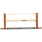 Ulmia Ulmia Säge (Handsäge) 600/700 mm 270 Zähne, SAW, Holz, Buchenholz Rahmen, Spannsystem aus gedrehtem Draht