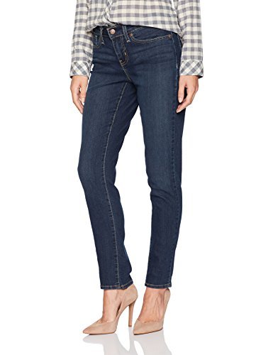 Signature by Levi Strauss & Co. Gold Label Women's Curvy Skinny Jeans, Merdian, 10 Short