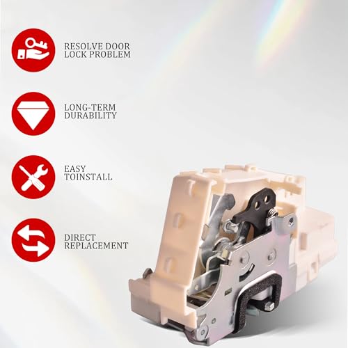 Image of Rear Right Door Lock Actuator Compatible for 2006-2013 Mercedes Benz W251 R350 GL450 ML350 Rear Passenger Side Door Latch Replacement Without Child Safety Lock Replaces A1697302435