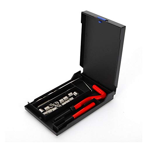 Preisvergleich Produktbild HaroldDol M6x1 Gewinde Reparatur Satz Gewindereparatur Reparatursatz Gewindeeinsatz Schraubenhülsenwerkzeug
