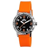 La montre-bracelet sportive MPM de qualité pour enfant se distingue au premier coup d'œil par son design facile à lire