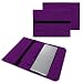 Produktbild NAUC Notebook Sleeve Tasche kompatibel für Lenovo ThinkPad E490 Hülle Laptop Schutzhülle Filz Schutz Case 14 Zoll, Farben:Lila