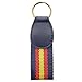 Tirantes elásticos caballero Azul Bandera España y regalo de llavero con la...
