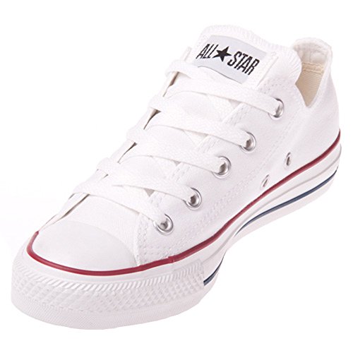 Converse Unisex Chuck Taylor All Star Ox Low Top Optical White Sneakers - 5.5 B(M) US Women / 3.5 D(M) US Men