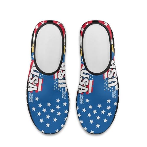 Image of Womens Slip On Walking Shoes Non Slip Loafer Breathable Holiday Travel Shoe Lightweight Casual Low Top Sneakers SizeUS 5.5-11.5