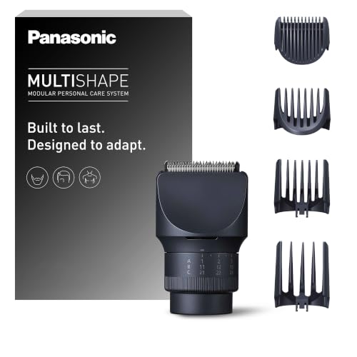 Panasonic MULTISHAPE modulares Körperpflege-System ER-CTW1, Bart- und Haartrimmer für Männer, Schwarz – Ansicht 1