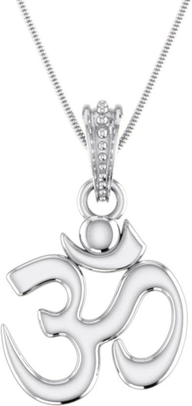 Colgante Om de plata de ley 925 unisex medallón amuleto místico M