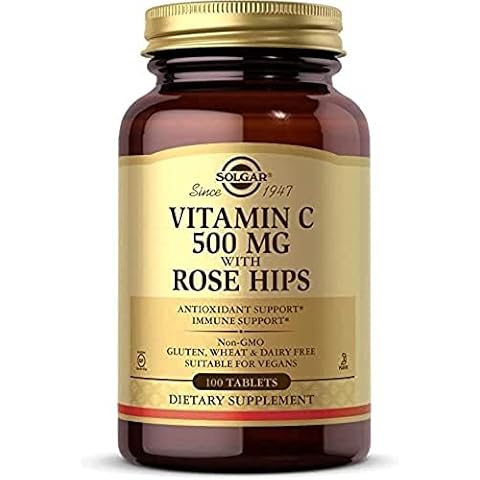 Solgar Vitamin C 500 mg with Rose Hips Cover