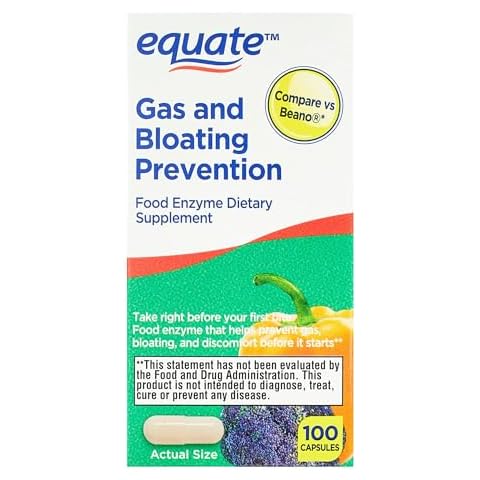 Equate Gas Relief Dietary Supplement Cover