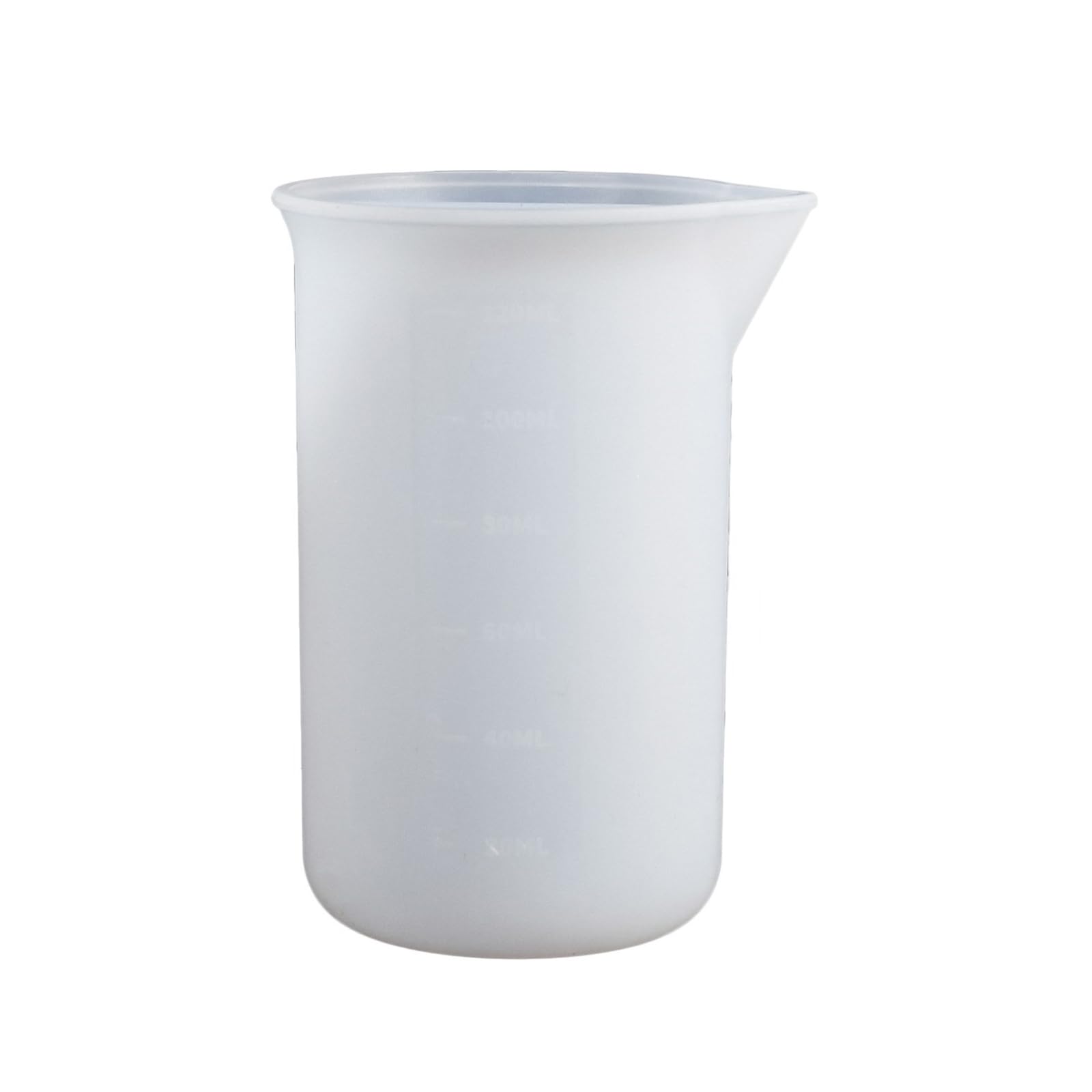 NEWFT Multipurpose 120ml Silicone Measuring Cups Accessory for Epoxy Resin and Paint Mixing Sturdy and Flexible Designs