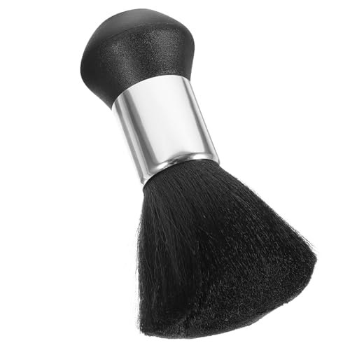 CHICAMPERA Cepillo Profesional para Peluquería Negro de Pelo Suave Mango de Madera Antideslizante Herramienta para Limpieza de Cabello Roto y Cepillo para Cuello Adecuado para Uso en Hogar
