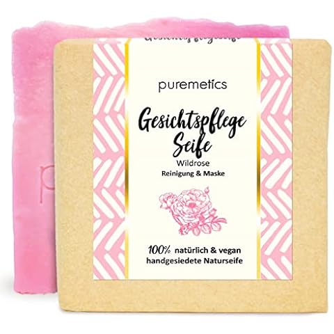 Puremetics Zero Waste - Jabón Facial con Pétalos de Rosa Cover