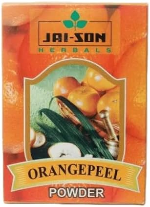 Jai-Son Herbals Orange Peel Powder | For Hair & Skin Care | Defence From Tan (100 Gram) Pack of 6