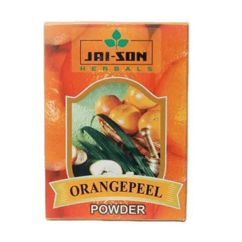 Jai-Son Herbals Orange Peel Powder | For Hair & Skin Care | Defence From Tan (100 Gram) Pack of 6