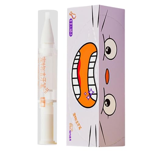 Cepillo de dientes para mascotas, bolígrafo para el cuidado dental de perros y gatos, herramienta profesional de limpieza de dientes de mascotas, material seguro, bolígrafo de higiene bucal para