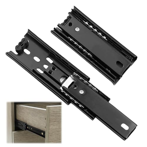 Jjqieosjeog QZL040 Schubladenauszüge 2 Stück