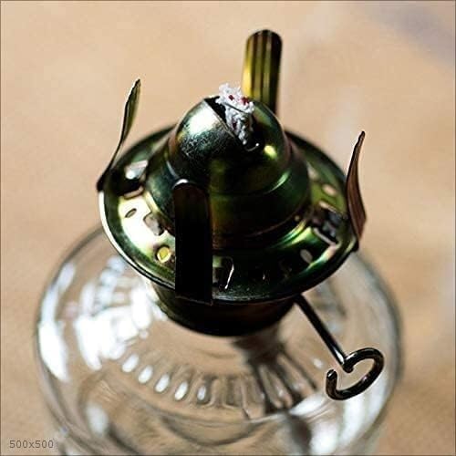 Miniatura 4 de Genérico Araña moderna, Retro Nostalgia Hurricane Lamp Simple Glass Craft Compatible with Home Lighting Decoration Emergency Light DIY Old Table